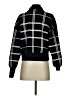 Express Plaid Black Pullover Sweater Size S - photo 2