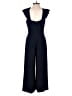 Club Monaco Solid Blue Jumpsuit Size 00 - photo 2
