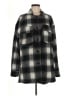 La Miel Checkered-gingham Black Coat Size M - photo 1