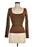 Aritzia Brown Long Sleeve Top Size M - photo 1