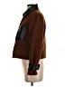 Club Monaco 100% Leather Brown Leather Jacket Size S - photo 5