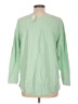 Lou & Grey 100% Cotton Green Pullover Sweater Size L - photo 2