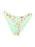 No Boundaries Tropical Green Swimsuit Bottoms Size M - photo 1