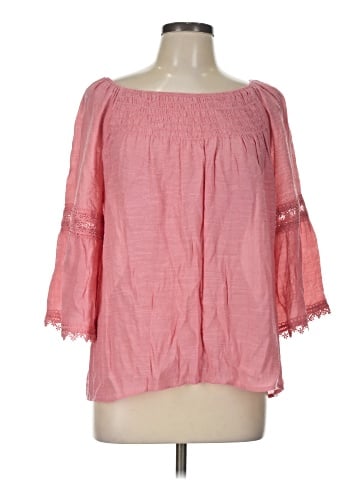 Cato 3/4 Sleeve Blouse (view 1)