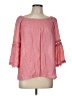 Cato Pink 3/4 Sleeve Blouse Size L - photo 1