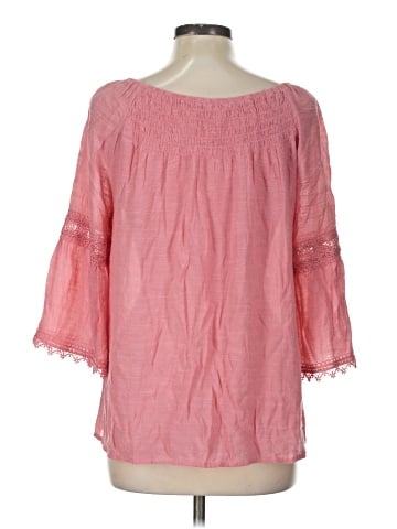 Cato 3/4 Sleeve Blouse (view 2)