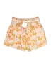 Strut & Bolt Floral Yellow Shorts Size S - photo 2