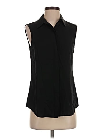 Theory Sleeveless Silk Top (view 1)