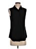 Theory 100% Silk Black Sleeveless Silk Top Size P (petite) - photo 1