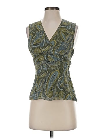 Context Sleeveless Silk Top (view 1)