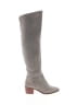 Unbranded 100% Leather Gray Boots Size 7 1/2 - photo 1