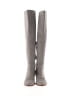 Unbranded 100% Leather Gray Boots Size 7 1/2 - photo 2