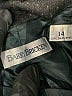 Barry Bricken Houndstooth Black Gray Blazer Size 14 - photo 6
