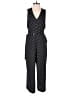 MICHAEL Michael Kors Polka Dots Black Jumpsuit Size 2 - photo 1