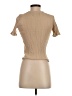 Rita Row Tan Short Sleeve Top Size S - photo 2