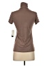 PREMISE Brown Short Sleeve Turtleneck Size XS - photo 2