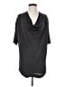 Helmut Lang 100% Silk Black Short Sleeve Top Size S - photo 1