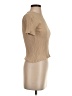 Rita Row Tan Short Sleeve Top Size S - photo 4