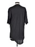 Helmut Lang 100% Silk Black Short Sleeve Top Size S - photo 2
