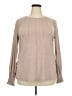 Ofeefan Tan Long Sleeve Blouse Size XXL - photo 1