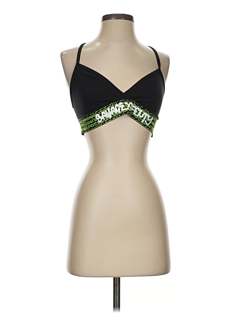 Pre-owned Savage X Fenty Sports Bra In Green