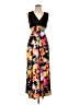 Boohoo Tropical Black Casual Dress Size 10 - photo 1