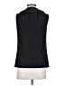 Diane von Furstenberg 100% Polyester Black Sleeveless Blouse Size 0 - photo 2