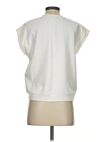 Madewell (Re)sourced Cotton Short-Sleeve Relaxed Sweatshirt (view 2)