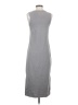 ABLE Solid Gray Casual Dress Size S - photo 2