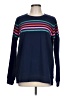 Lands' End Stripes Blue Sweatshirt Size L - photo 1