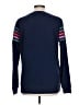 Lands' End Stripes Blue Sweatshirt Size L - photo 2