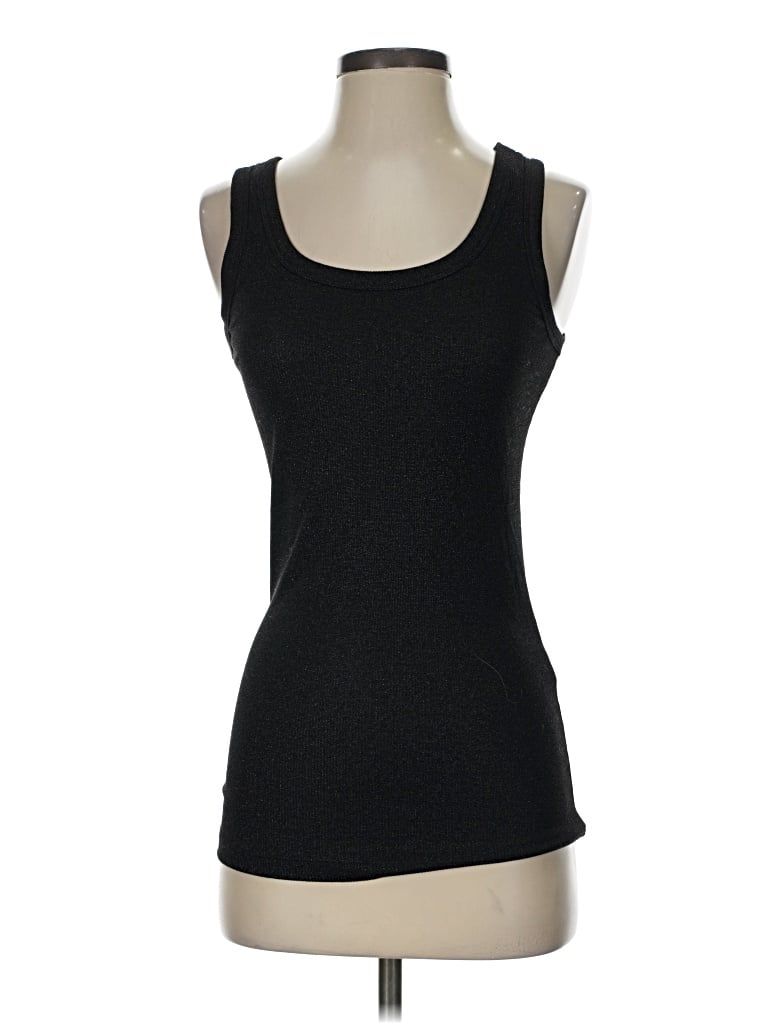 Pre-owned Vicolo Tank Top Black Strapless Neckline Tops