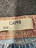 Capri Color Block Blue Jeans Size 10 - photo 7