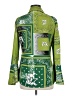 THEBE MAGUGU 100% Polyester Green Long Sleeve Blouse Size M - photo 2