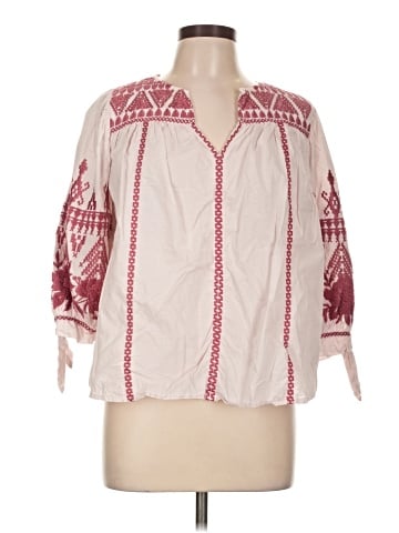 Johnny Was 3/4 Sleeve Blouse (view 1)