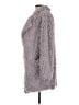 Hyfve 100% Polyester Gray Faux Fur Jacket Size S - photo 5