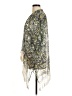 BECCA® by Rebecca Virtue 100% Polyester Silver Kimono Size M - photo 5