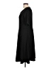 Lands' End Solid Black Casual Dress Size L - photo 5