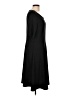 Lands' End Solid Black Casual Dress Size L - photo 4
