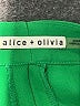 Alice + Olivia 100% Polyester Green Dress Pants Size 6 - photo 4
