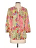 Talbots 100% Cotton Yellow 3/4 Sleeve Blouse Size XS - photo 1