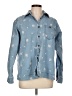 Peau De Loup Blue Denim Jacket Size 10 - photo 1