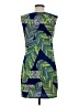 Trina Turk Graphic Blue Cocktail Dress Size 2 - photo 2