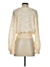 ASTR The Label 100% Polyester Ivory Long Sleeve Blouse Size S - photo 2