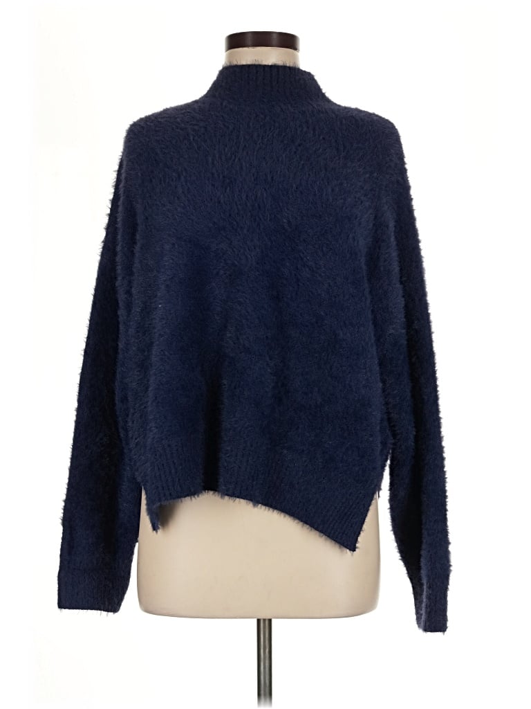 Pre-owned Altar'd State Turtleneck Sweater In Blue
