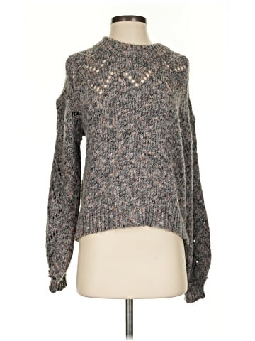 Madewell Pointelle Bubble-Sleeve Pullover Sweater (view 1)