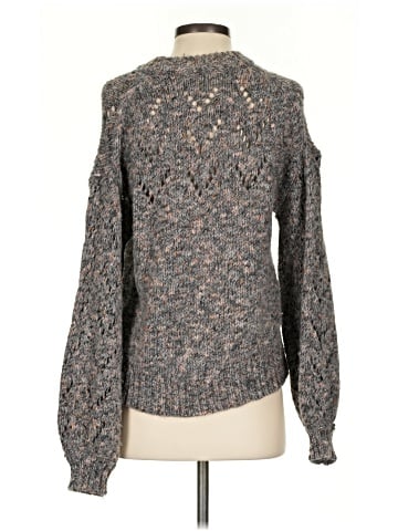 Madewell Pointelle Bubble-Sleeve Pullover Sweater (view 2)