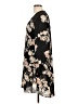 DR2 100% Polyester Print Black Casual Dress Size L - photo 5