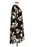 DR2 100% Polyester Print Black Casual Dress Size L - photo 4
