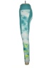 Zumba Wear Color Block Teal Active Pants Size S - photo 5